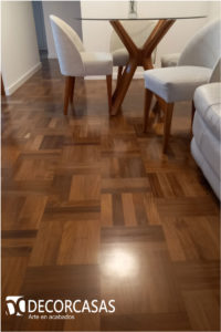 piso de parquet coricaspi
